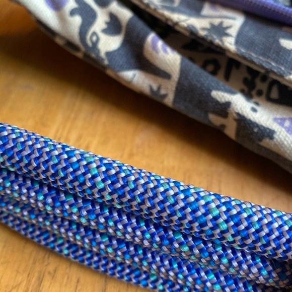 KAVU Canvas Backpack Bag, 17x10”, Three Zip Section, pre-owned - Picture 10 of 13